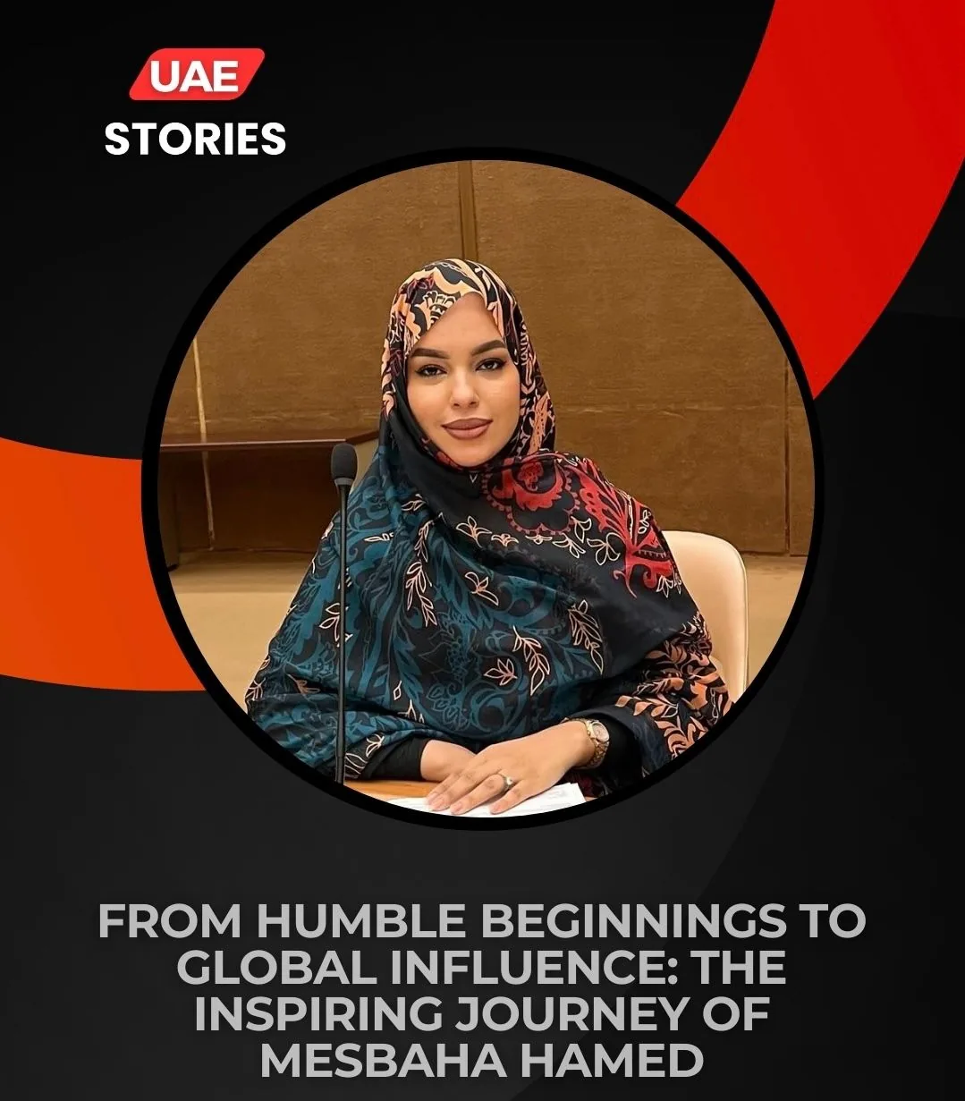Mesbaha Hamed at an official event